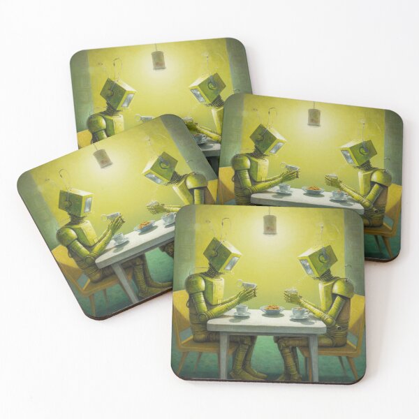 Item preview, Robots in the cafe series  designed and sold by VISIONARTIST.