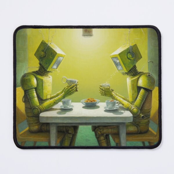 Item preview, Robots in the cafe series designed and sold by VISIONARTIST.