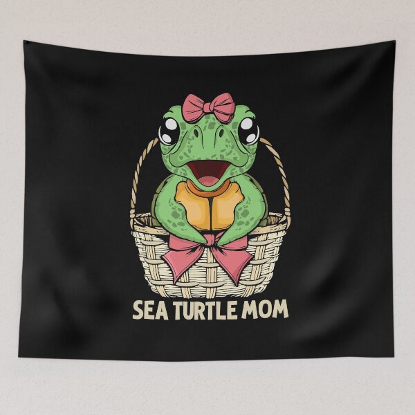Item preview, Sea Turtle Mom Tortoise Gift Girls Women Sea Turtle designed and sold by DSWShirts.