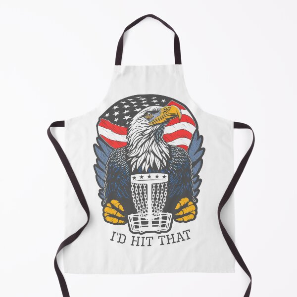 Item preview, I'd Hit That Disc Golf Patriotic 4th Of July USA Flag Eagle designed and sold by GrandeDuc.