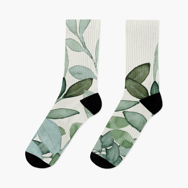 Item preview, Soft Green Leaves designed and sold by KatsCarnations.