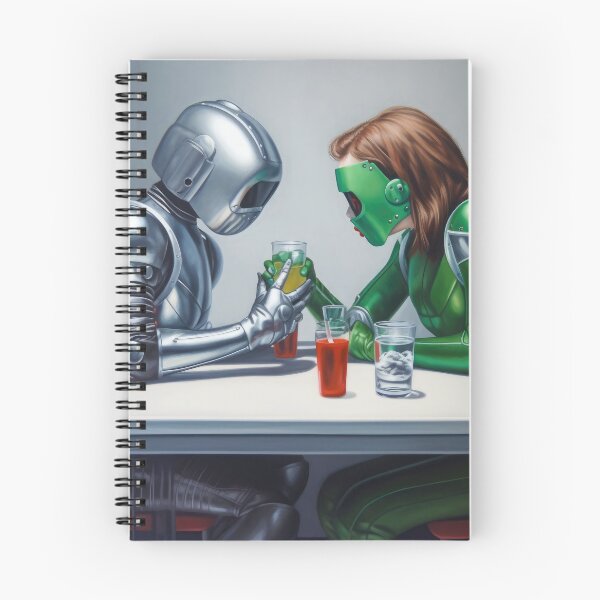 Item preview, Robots in the cafe series  designed and sold by VISIONARTIST.