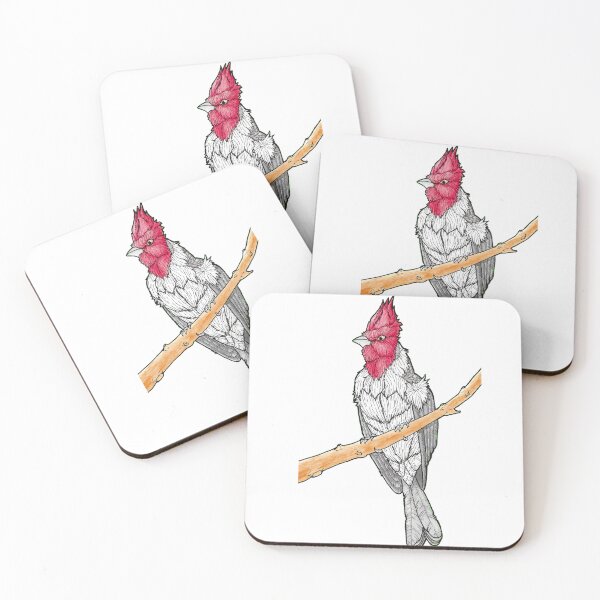 Item preview, Red-Crested Cardinal  designed and sold by VonRavenDesign.