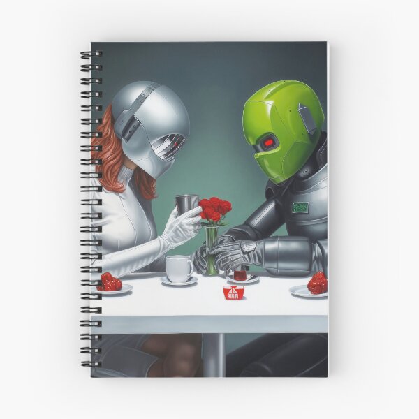 Item preview, Robots in the cafe series  designed and sold by VISIONARTIST.