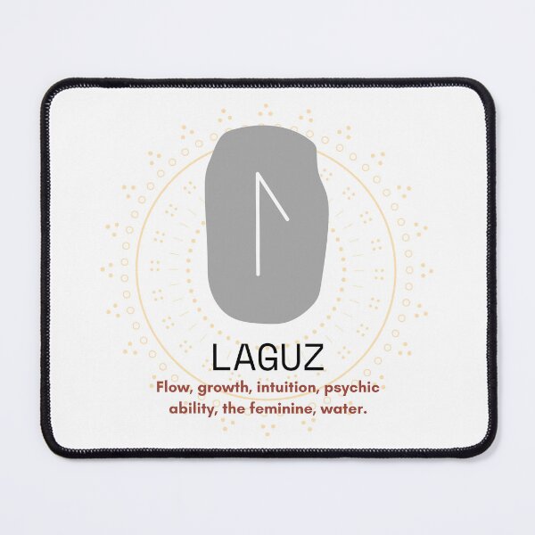 Item preview, Laguz - The Water Rune designed and sold by WrenCemetery.