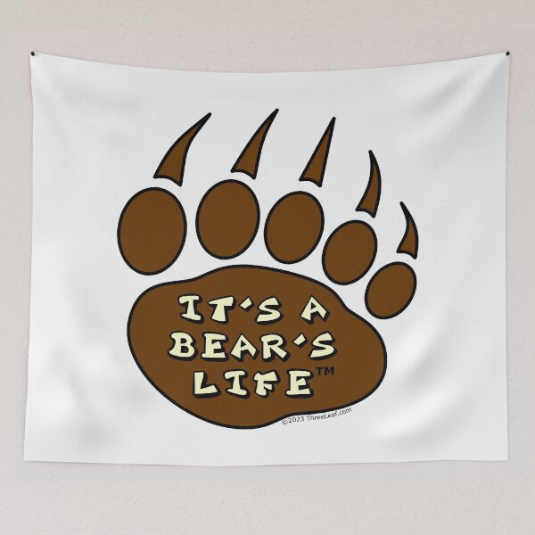 Item preview, It's a Bear's Life Logo designed and sold by itsabearslife-.