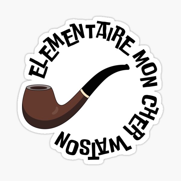 Sherlock Sticker