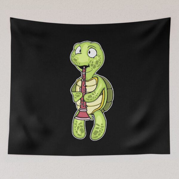 Item preview, Clarinet Player Sea Turtle Music Lover Kids Clarinet designed and sold by DSWShirts.
