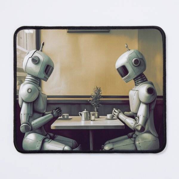 Item preview, Robots in the cafe series  designed and sold by VISIONARTIST.