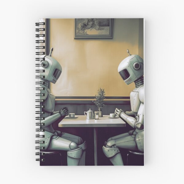 Item preview, Robots in the cafe series  designed and sold by VISIONARTIST.