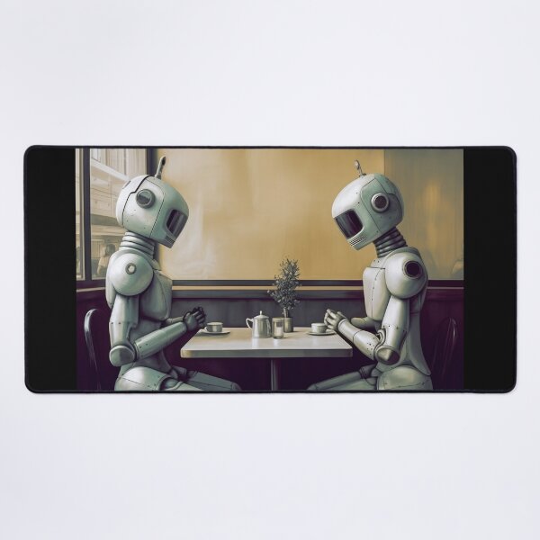Item preview, Robots in the cafe series designed and sold by VISIONARTIST.