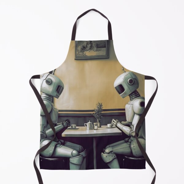 Item preview, Robots in the cafe series designed and sold by VISIONARTIST.