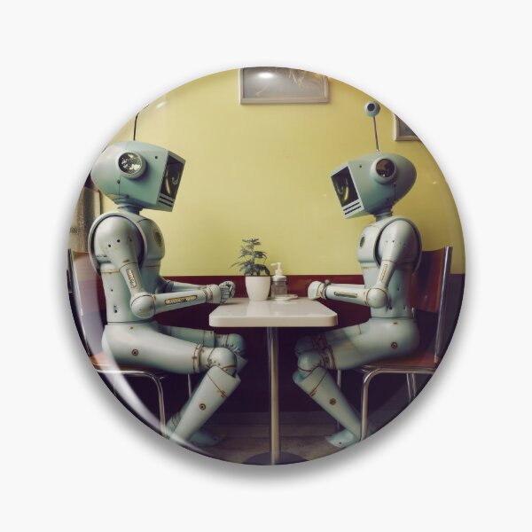 Item preview, Robots in the cafe series  designed and sold by VISIONARTIST.