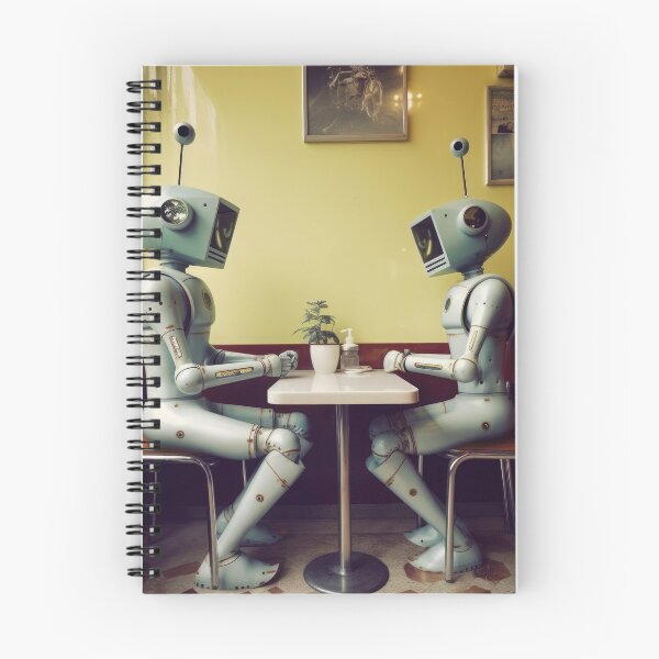 Item preview, Robots in the cafe series  designed and sold by VISIONARTIST.