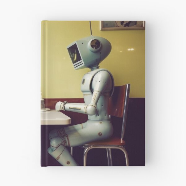 Item preview, Robots in the cafe series  designed and sold by VISIONARTIST.