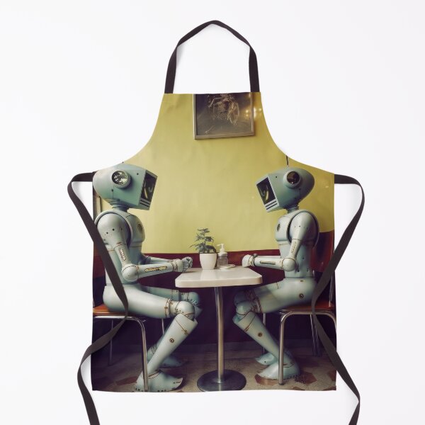 Item preview, Robots in the cafe series designed and sold by VISIONARTIST.