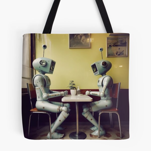 Item preview, Robots in the cafe series  designed and sold by VISIONARTIST.