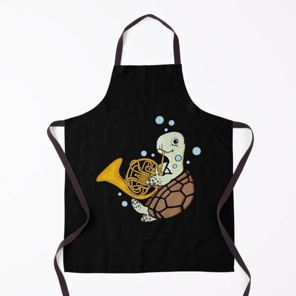 Item preview, French Horn Player Kids Music Sea Turtle French Horn designed and sold by DSWShirts.