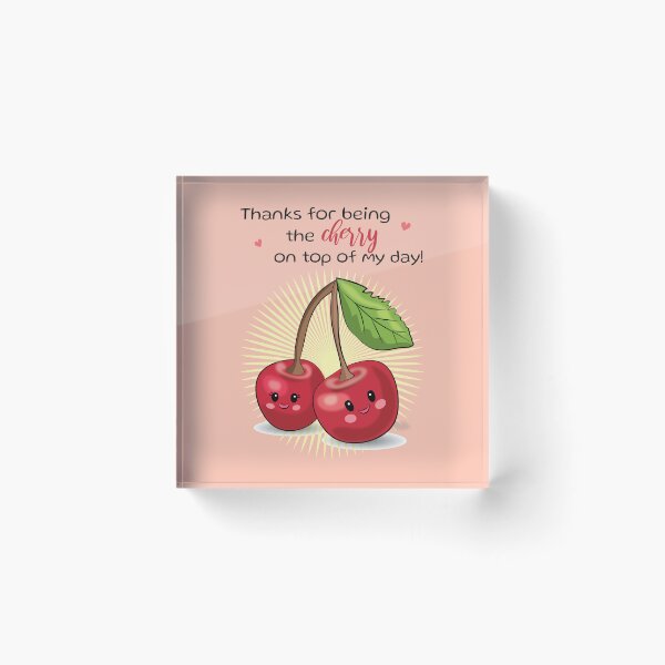 Item preview, Love letter with cherries - Cute kawaii cherries designed and sold by HajnalkArt.