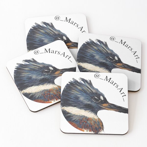 Item preview, Belted Kingfisher designed and sold by MarsArtM.