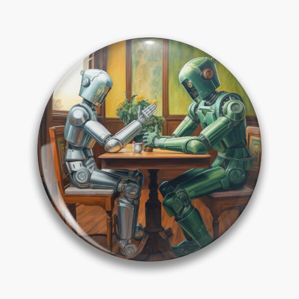 Item preview, Robots in the cafe series  designed and sold by VISIONARTIST.
