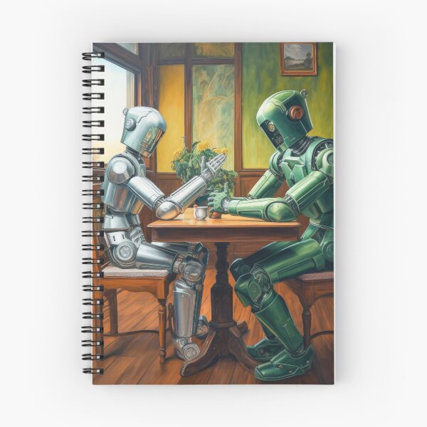 Item preview, Robots in the cafe series  designed and sold by VISIONARTIST.