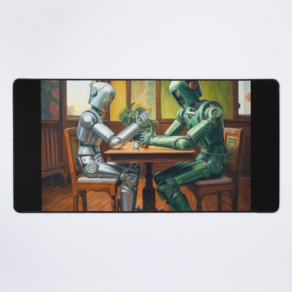 Item preview, Robots in the cafe series  designed and sold by VISIONARTIST.