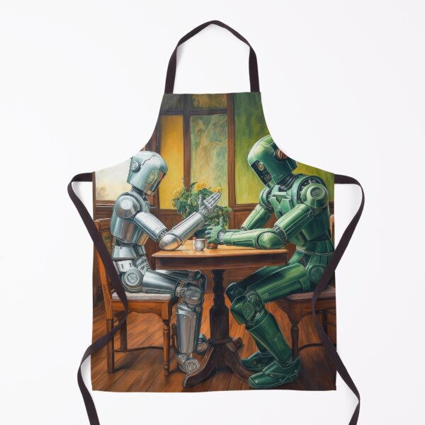 Item preview, Robots in the cafe series designed and sold by VISIONARTIST.