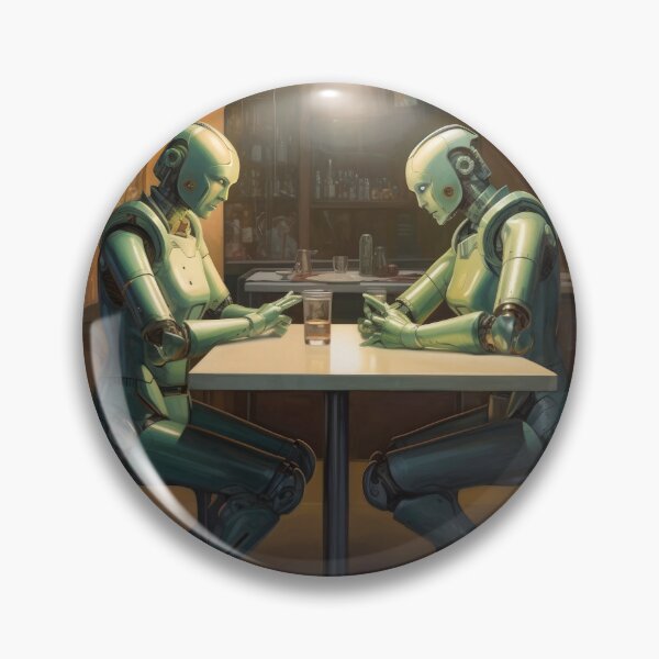 Item preview, Robots in the cafe series  designed and sold by VISIONARTIST.