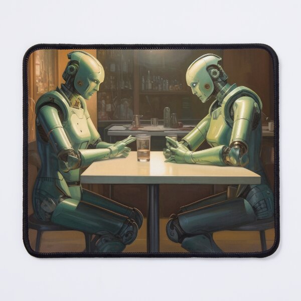 Item preview, Robots in the cafe series  designed and sold by VISIONARTIST.