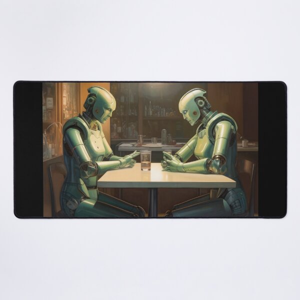 Item preview, Robots in the cafe series designed and sold by VISIONARTIST.