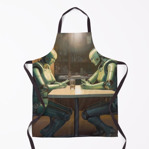 Item preview, Robots in the cafe series designed and sold by VISIONARTIST.