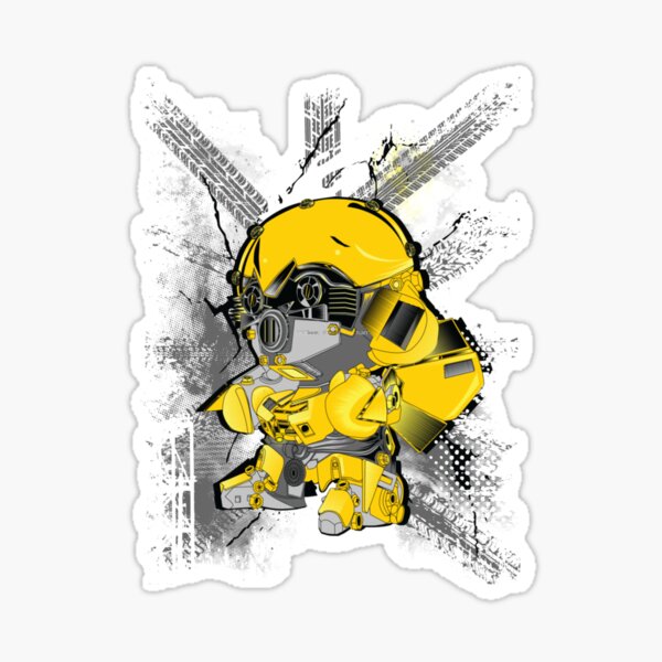 Bumblebee Transformer, The Best Transformer Sticker for Sale by Karina  Negron