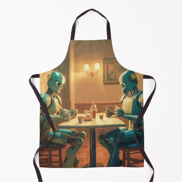 Item preview, Robots in the cafe series designed and sold by VISIONARTIST.