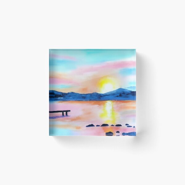 Item preview, Attersee Sunrise 10CP1570 designed and sold by CorneliaPilz.