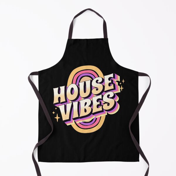 Item preview, HOUSE MUSIC - House vibes (gold/purple/pink) designed and sold by Discothreadz.