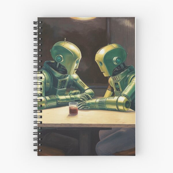 Item preview, Robots in the cafe series  designed and sold by VISIONARTIST.