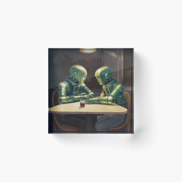 Item preview, Robots in the cafe series  designed and sold by VISIONARTIST.