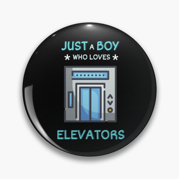 Item preview, Elevator Just a Boy Who Loves Elevators T-Shirt designed and sold by snarkoriginals.