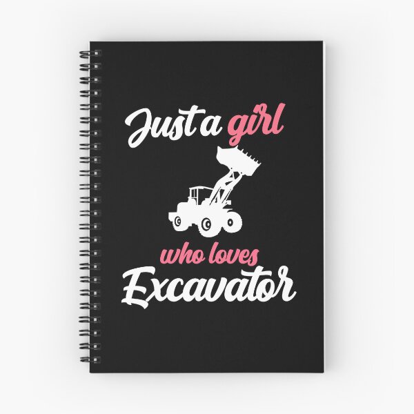 Item preview, Just A Girl Excavator Backhoe Building Excavator designed and sold by Pubi.