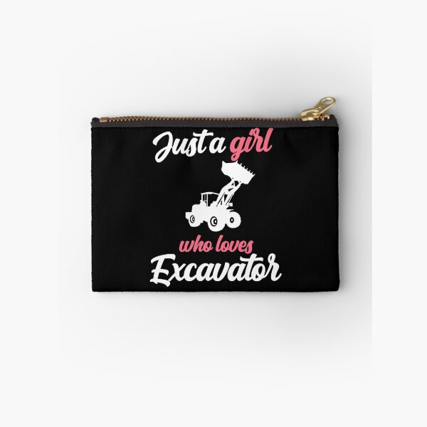 Item preview, Just A Girl Excavator Backhoe Building Excavator designed and sold by Pubi.