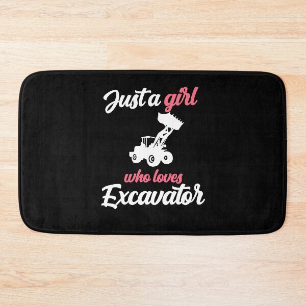 Item preview, Just A Girl Excavator Backhoe Building Excavator designed and sold by Pubi.