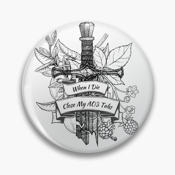 Item preview, Close my AO3 tabs designed and sold by NanasNonsense.