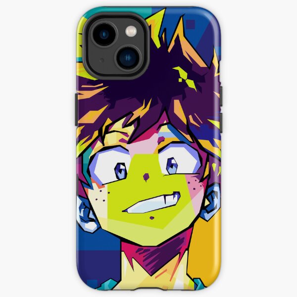 my hero academia deku iPhone Tough Case