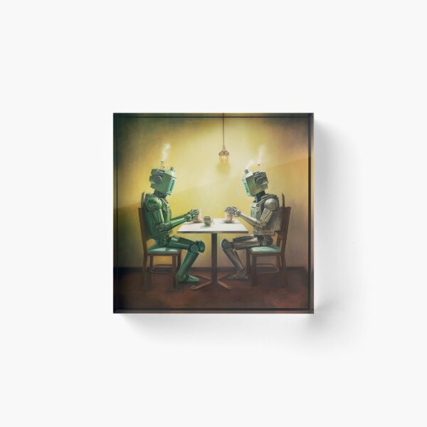 Item preview, Robots in the cafe series  designed and sold by VISIONARTIST.