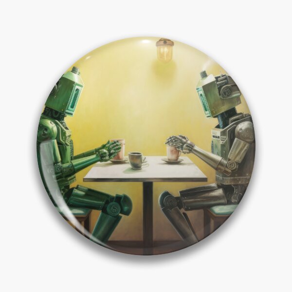 Item preview, Robots in the cafe series  designed and sold by VISIONARTIST.