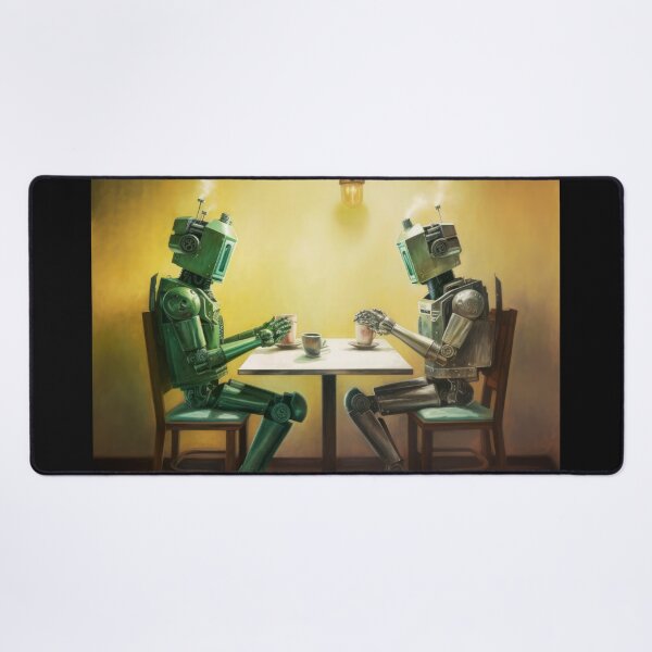 Item preview, Robots in the cafe series designed and sold by VISIONARTIST.