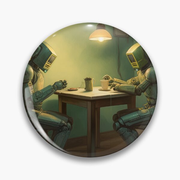 Item preview, Robots in the cafe series  designed and sold by VISIONARTIST.