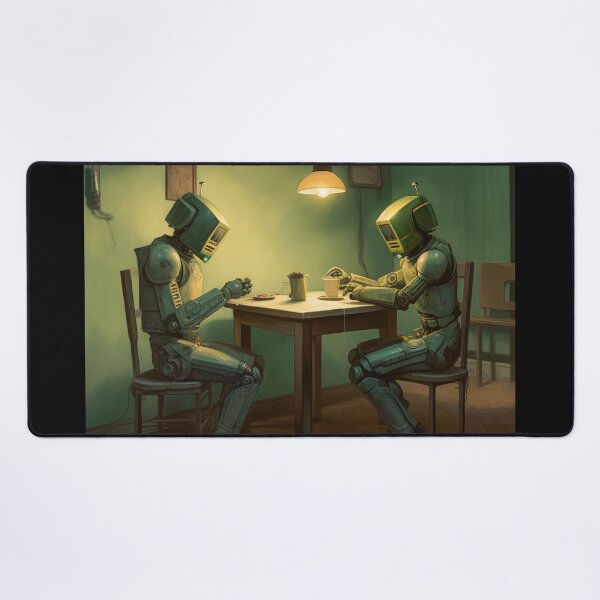 Item preview, Robots in the cafe series designed and sold by VISIONARTIST.