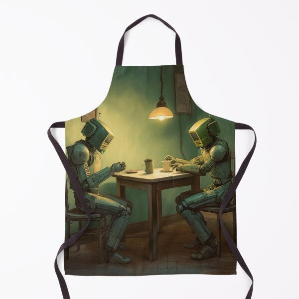 Item preview, Robots in the cafe series designed and sold by VISIONARTIST.
